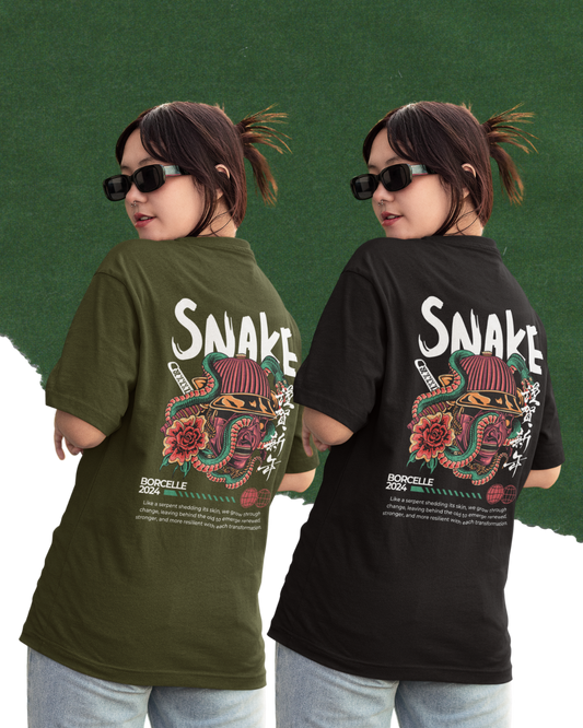 Snake Urban Funk Oversized T-shirt (F)