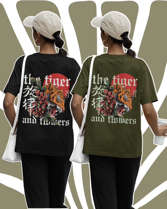 Tiger Urban Funk Oversized T-shirt (F)