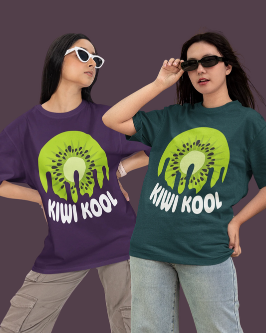 Kiwi Kool Urban Funk Oversized T-shirt (F)
