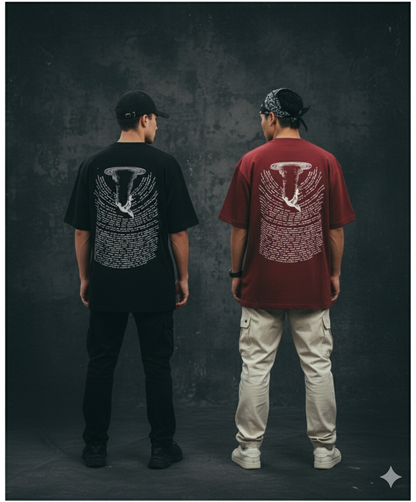 Into The Void – Oversized Heavy Cotton Tee