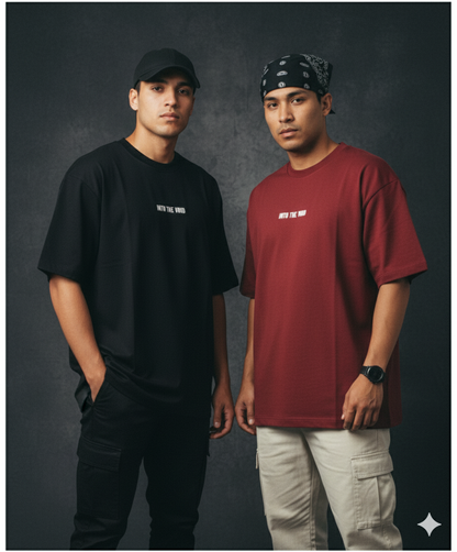 Into The Void – Oversized Heavy Cotton Tee