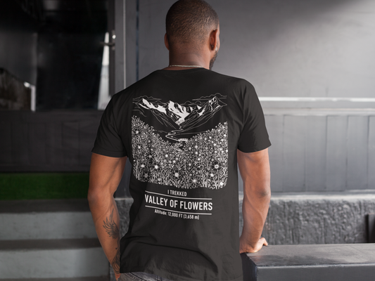 Valley of Flowers UNESCO Site Souvenir Tee