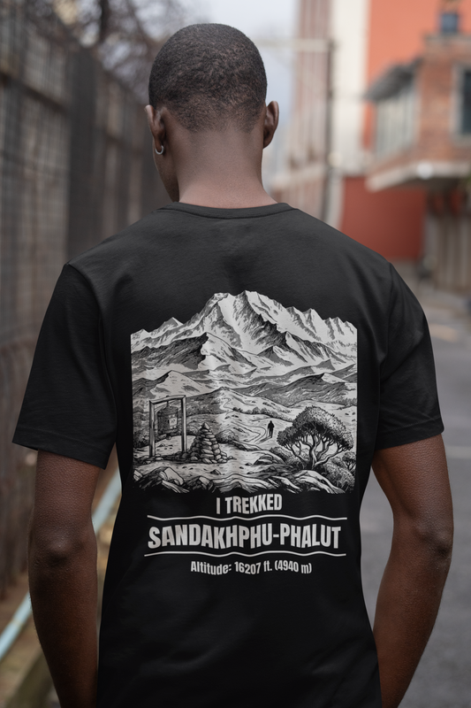 Sandakphu–Phalut – The Sleeping Buddha Trail Tee (11,950 ft)