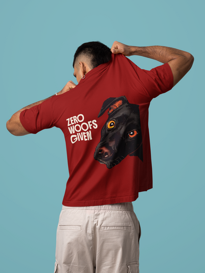 Zero Woofs Given – Bold Dog Graphic Tee (Unisex)
