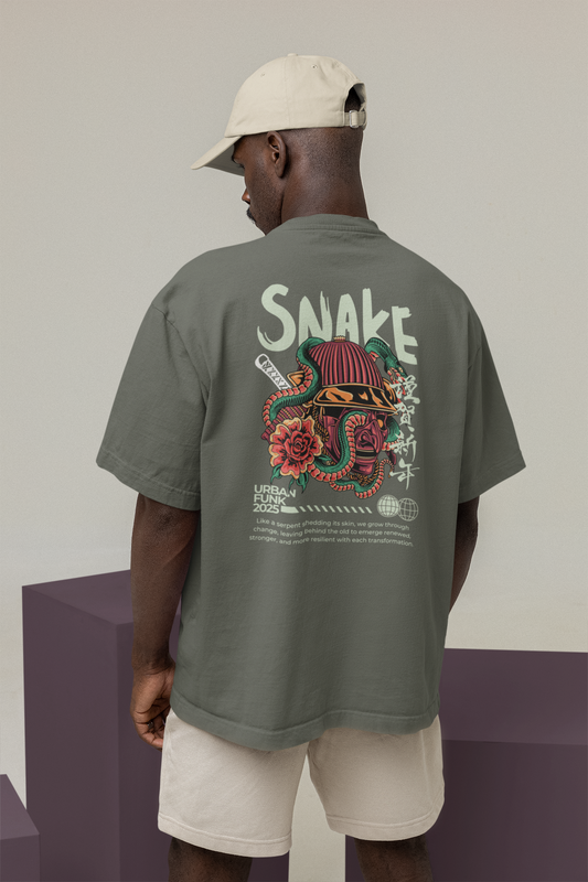 Snake Urban Funk Oversized T-shirt