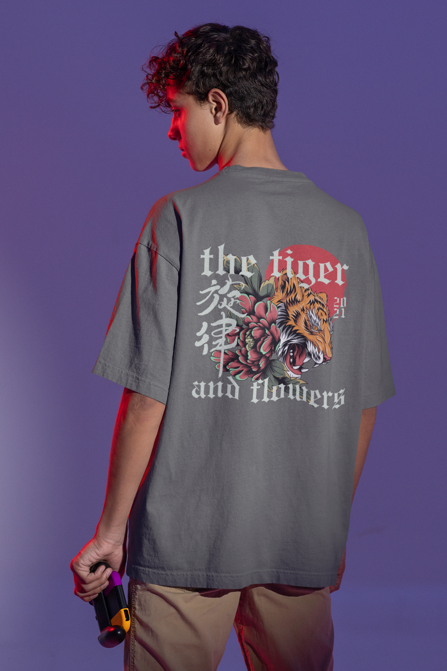 Tiger Urban Funk Oversized T-shirt