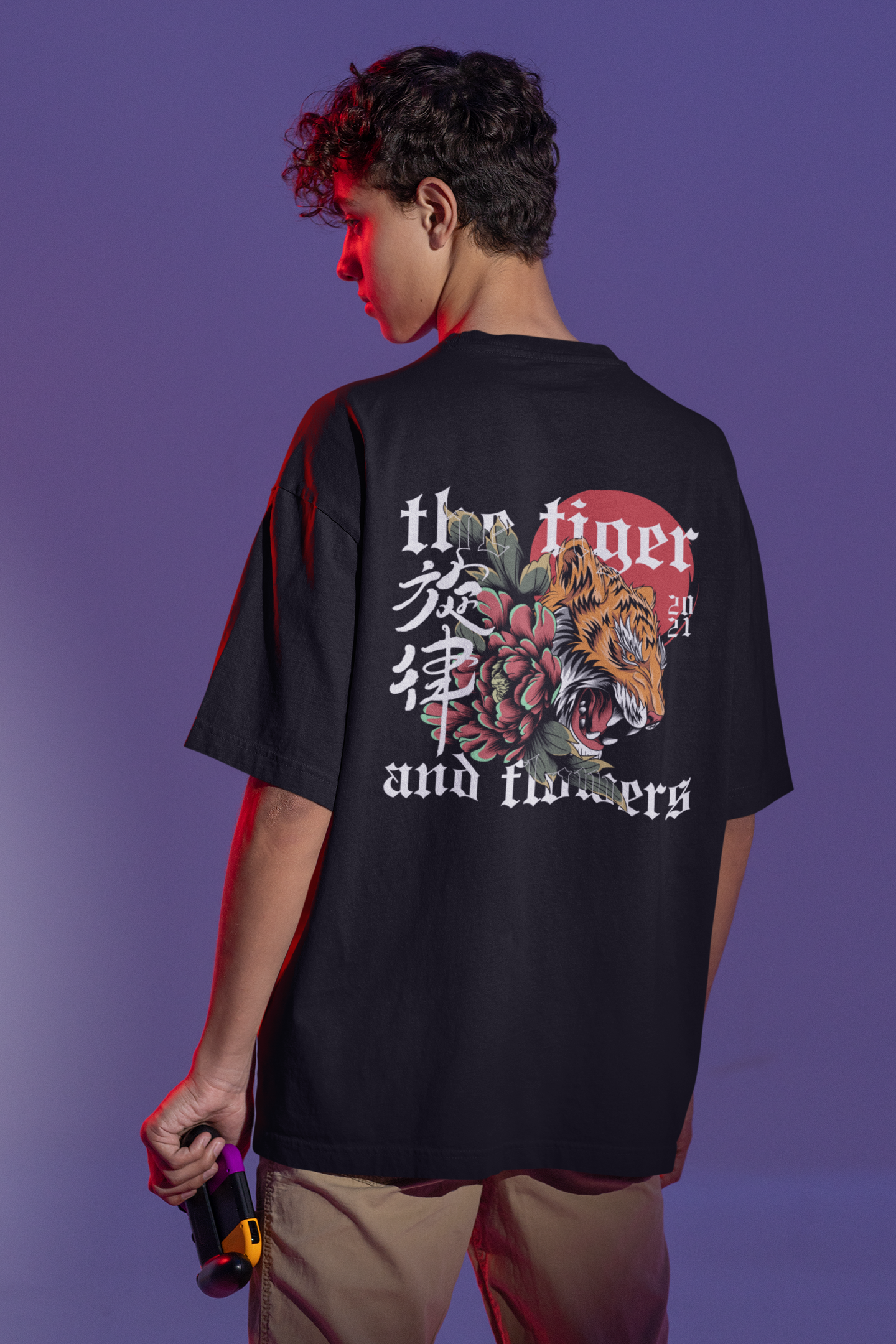 Tiger Urban Funk Oversized T-shirt