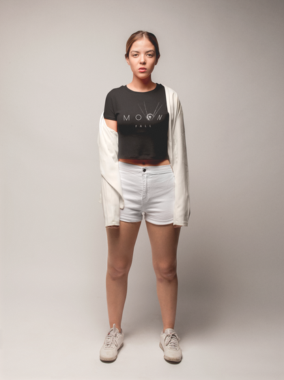 Moon Fall Minimal Crop Tee