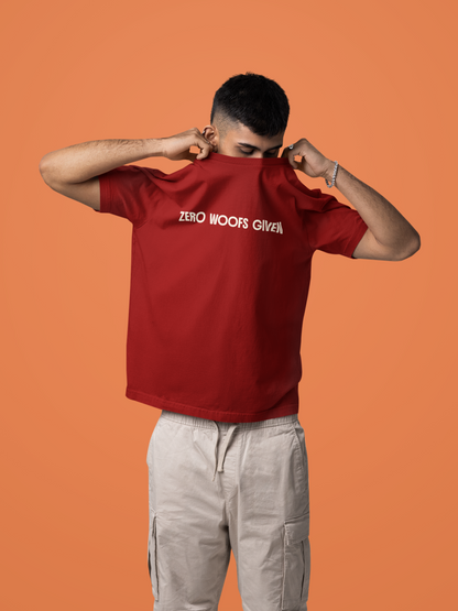 Zero Woofs Given – Bold Dog Graphic Tee (Unisex)