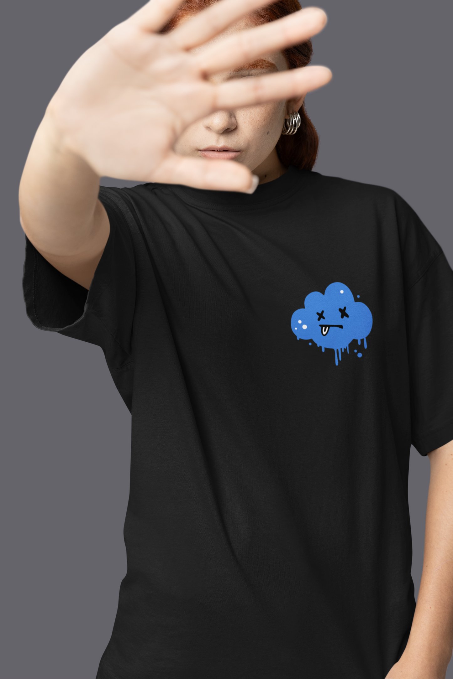 Leave Me Alone – Graffiti Oversized T-shirt