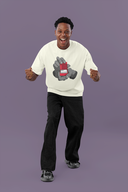 “Hit Esc” Oversized Tee – Escape Mode Collection