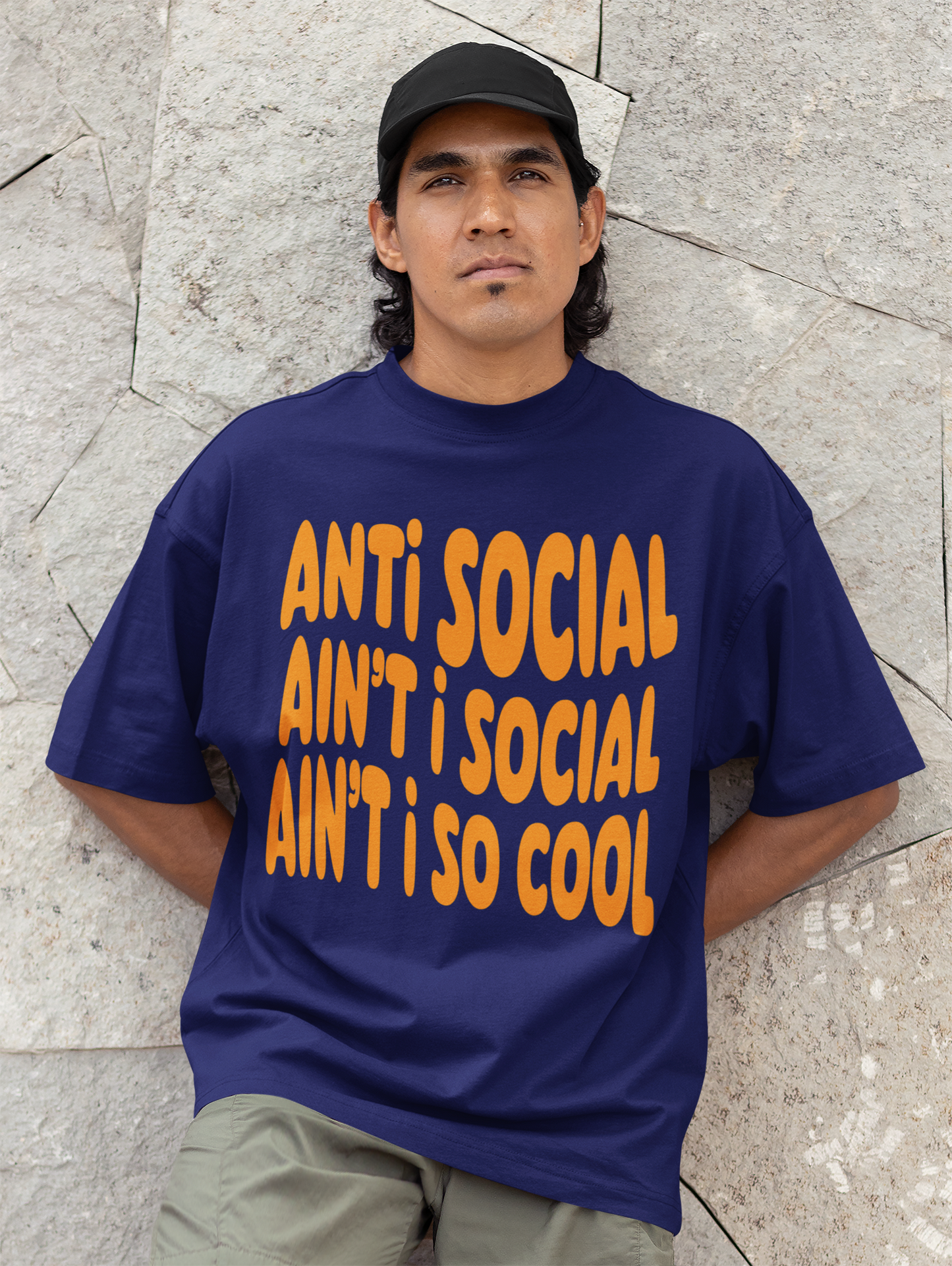 Ain't I So Cool Urban Funk Oversized T-shirt (M)