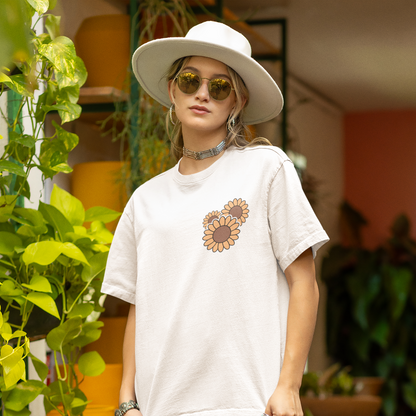 "Sunflower Boy" – Anime-Inspired Oversized T-Shirt