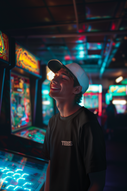 Cosmic Drifter Astronaut Oversized T-shirt