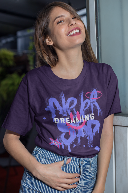 Never Stop Dreaming Urban Funk Oversized T-shirt
