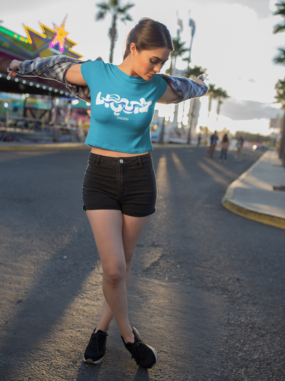 Liquid Stylish Crop Top Tee